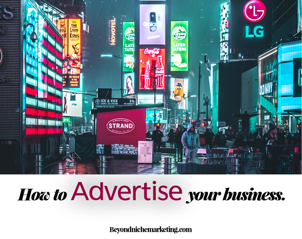 how to advertise your business